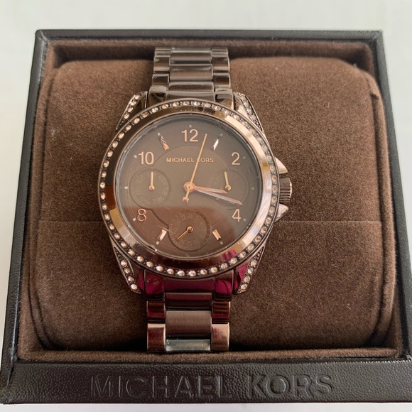 Michael Kors Blair Espresso Watch main image 6